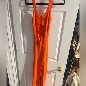 Zara cut out slit dress